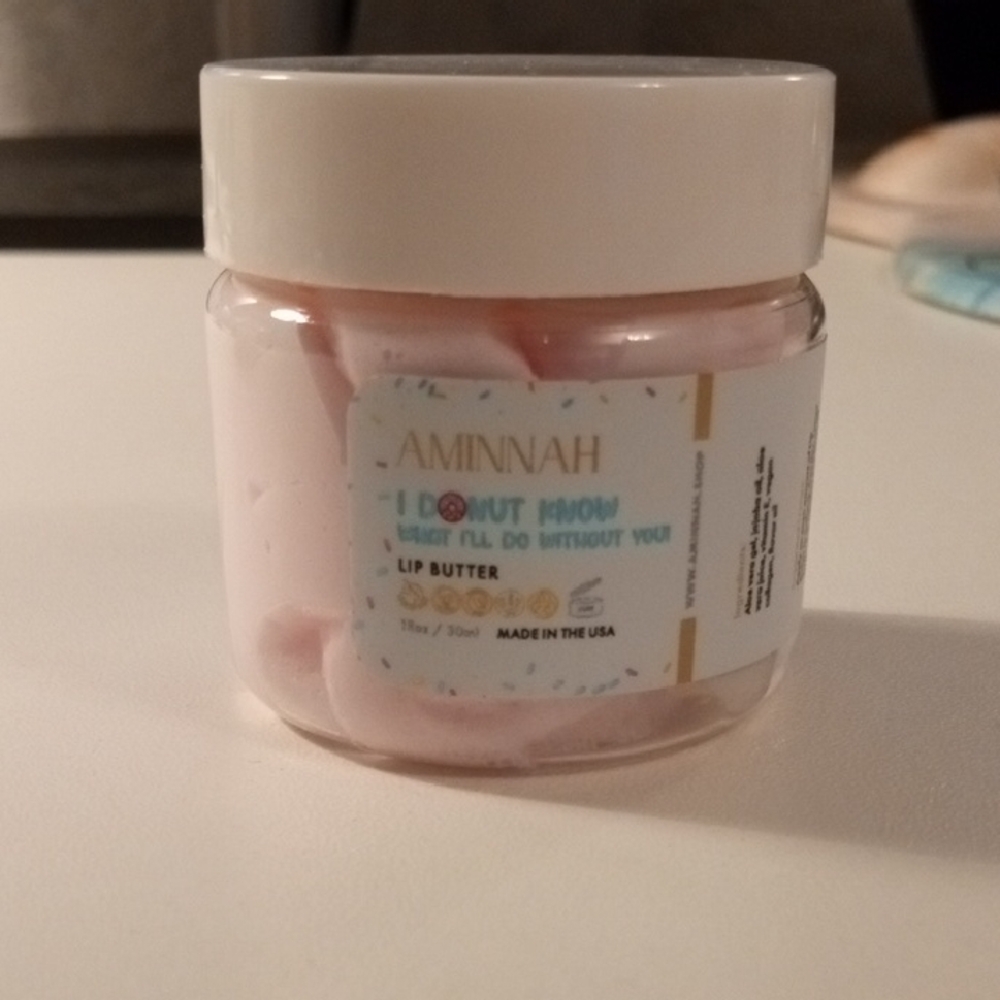 Aminnah I Donut Know What I'll Do Without You' Lip Butter